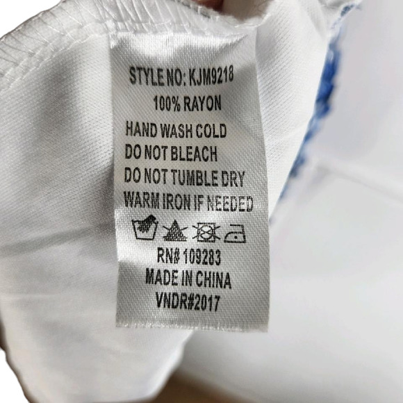 Vintage Havana Set Tropical Print Crochet Trim Shorts And Top Girls‎ Large 14 - Picture 9 of 10